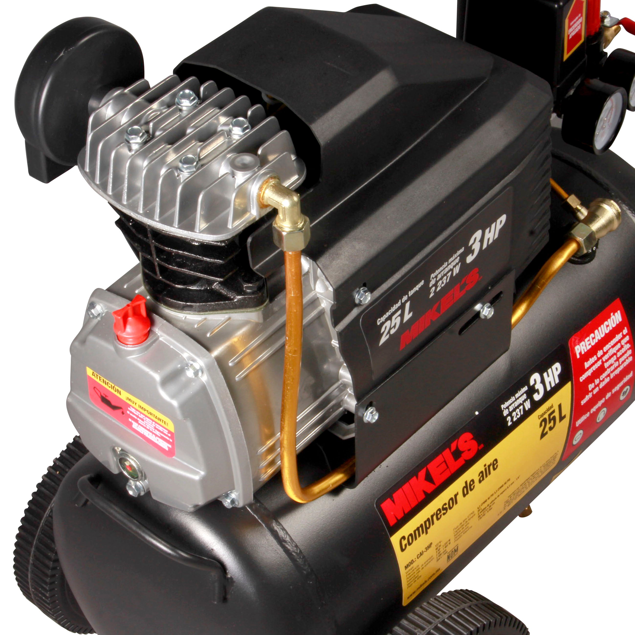 Compresor de aire 3 HP (25 lts)