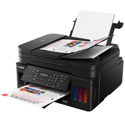 CANON - Multifuncional Canon Pixma G7010 Color Tinta Continua 4 en 1 Wi-Fi/ADF/Ethernet/Wireless direct