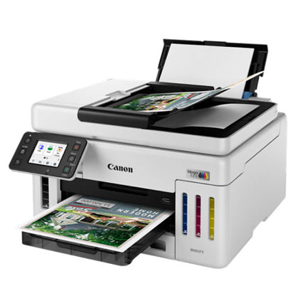 CANON - Multifuncional Canon Maxify GX6110 3 en 1 de Color Tinta Continua con 45ppm WIFI/USB/Ethernet/MacOS/Windows