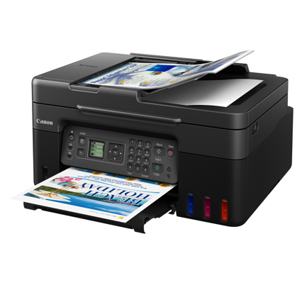 CANON - Impresora Multifuncional Canon PIXMA G4170 Inalámbrica 4 en 1 con Conectividad Windows/Mac/IOS/Android