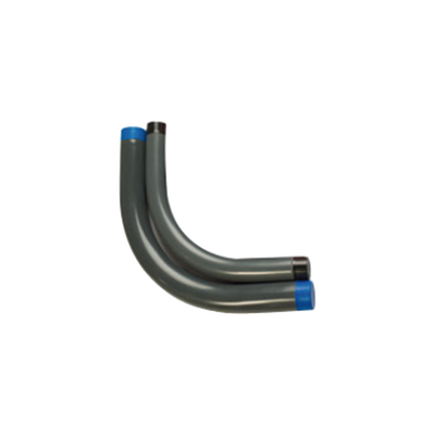 RAWELT - Codo Conduit Rígido de Aluminio de 1" (25.4 mm) / Recubierto de PVC / Interior de Uretano.