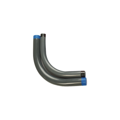 RAWELT - Codo Conduit Rígido de Aluminio de 2" (50.8 mm) con Recubrimiento de PVC.