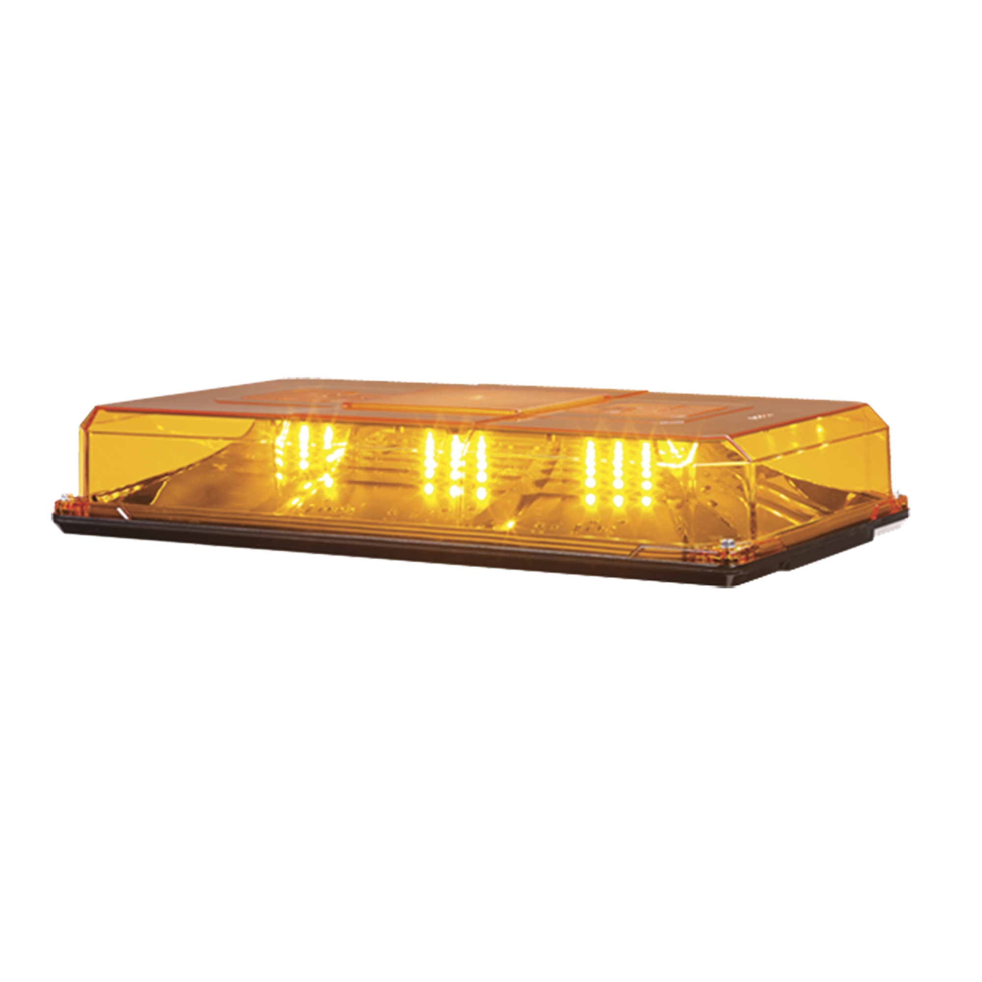 FEDERAL SIGNAL - Mini barra de luces Highlighter LED, color Ámbar, Montaje Permanente, Ideal para Seguridad Privada