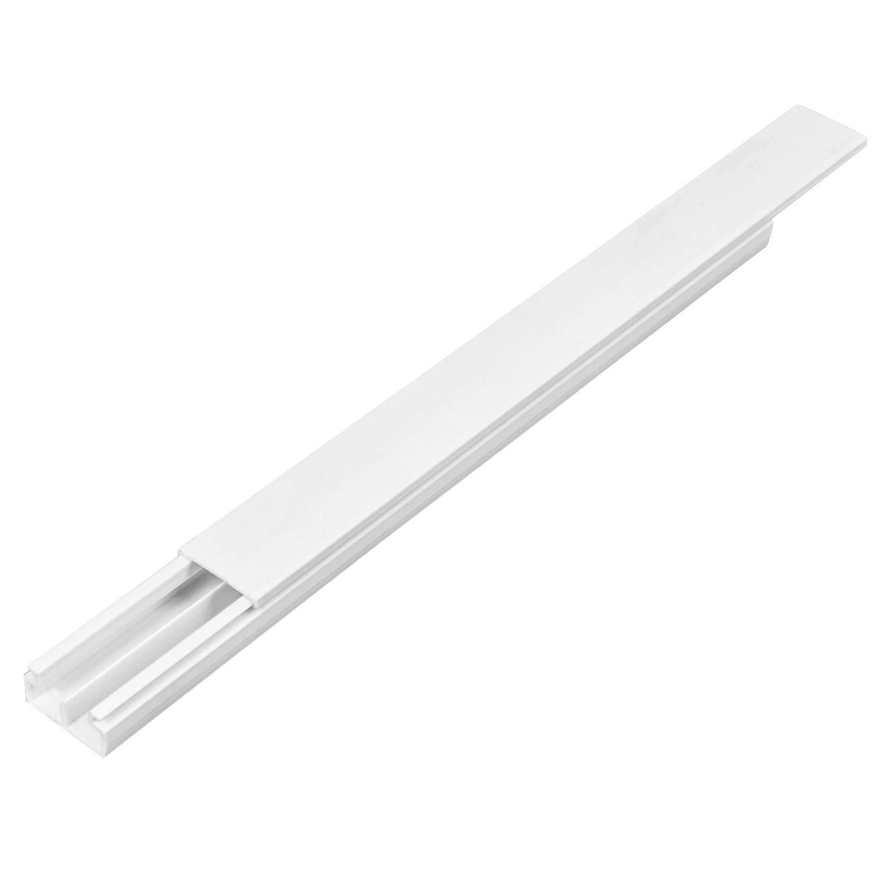 Canaleta de 2 vias 10 x 20 mm, con division, VOLTECK