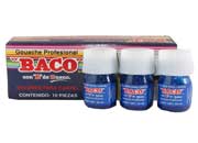 BACO - PINTURA BACO P/CARTEL 20ML AZUL ULTRAMAR C/10
