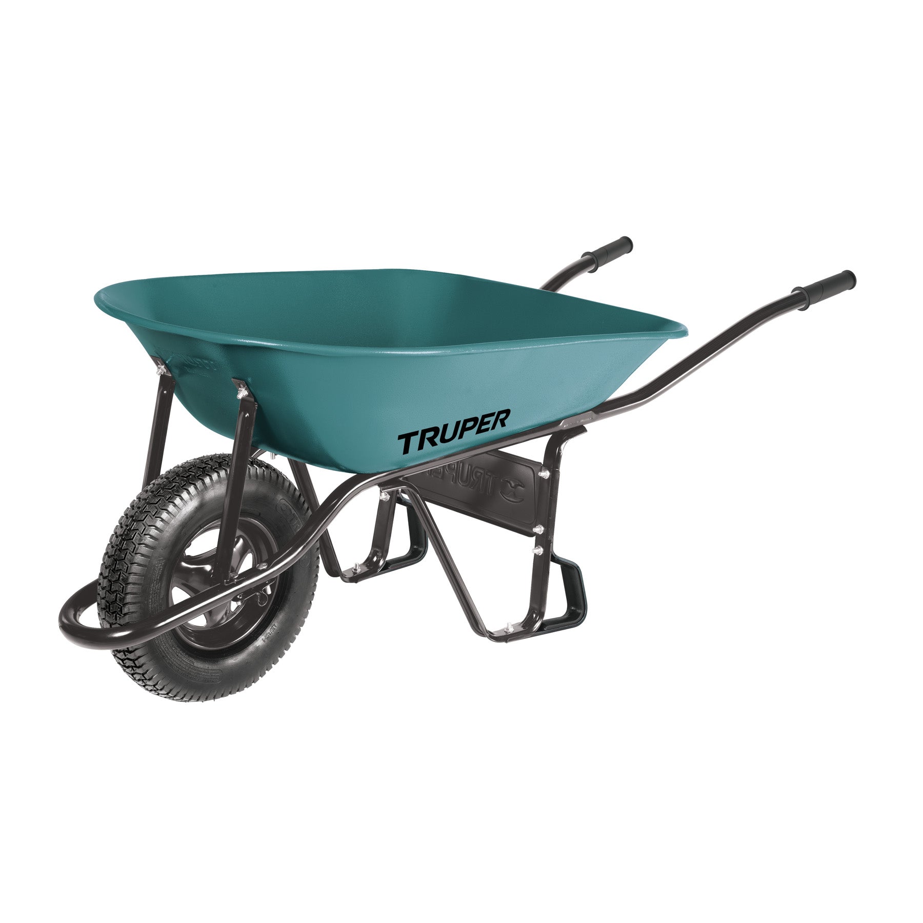 Carretilla 5 ft3 Neumatica, bastidor tubular, Truper