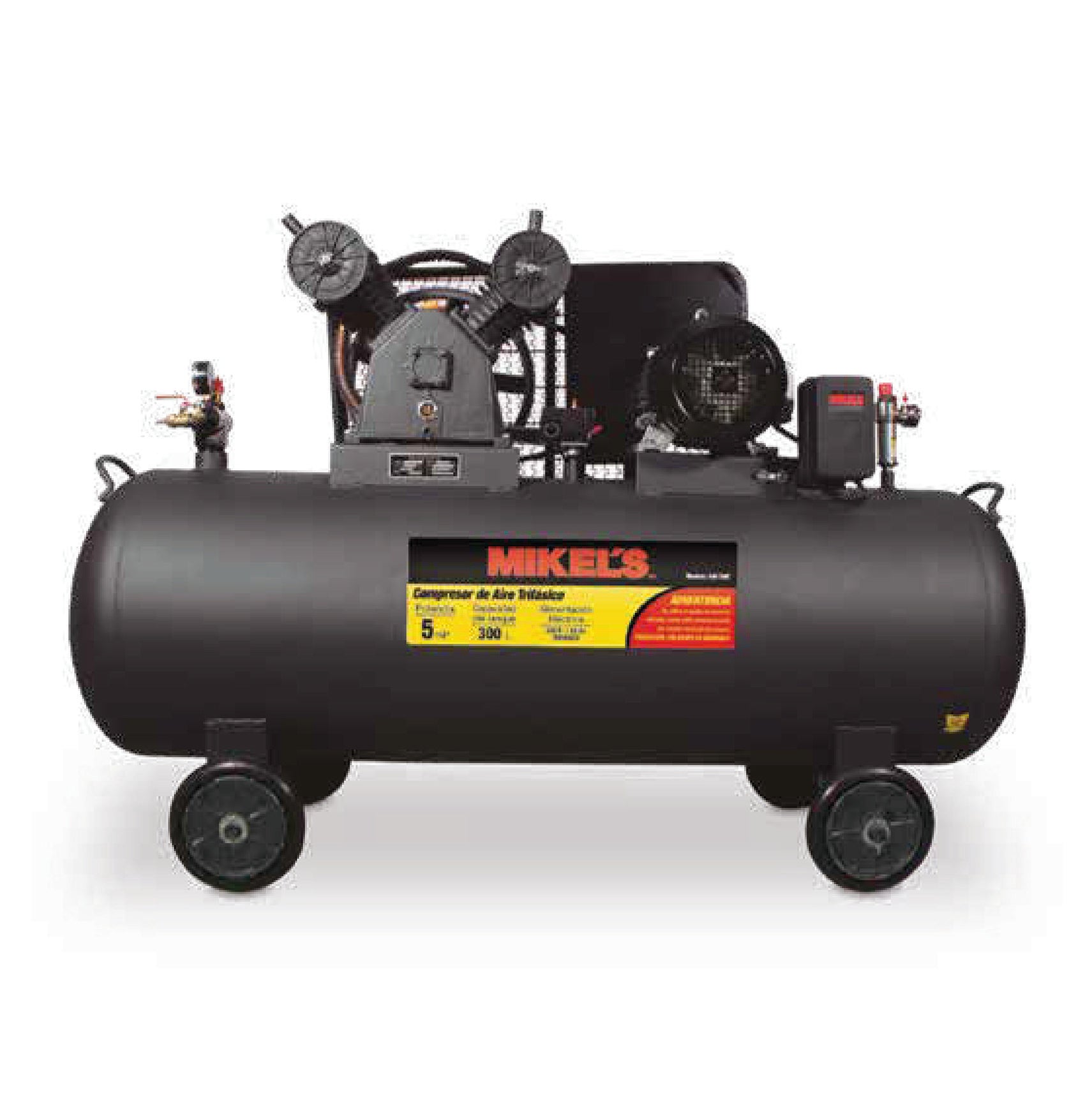 Compresor trifásico 5 HP (300 lts)