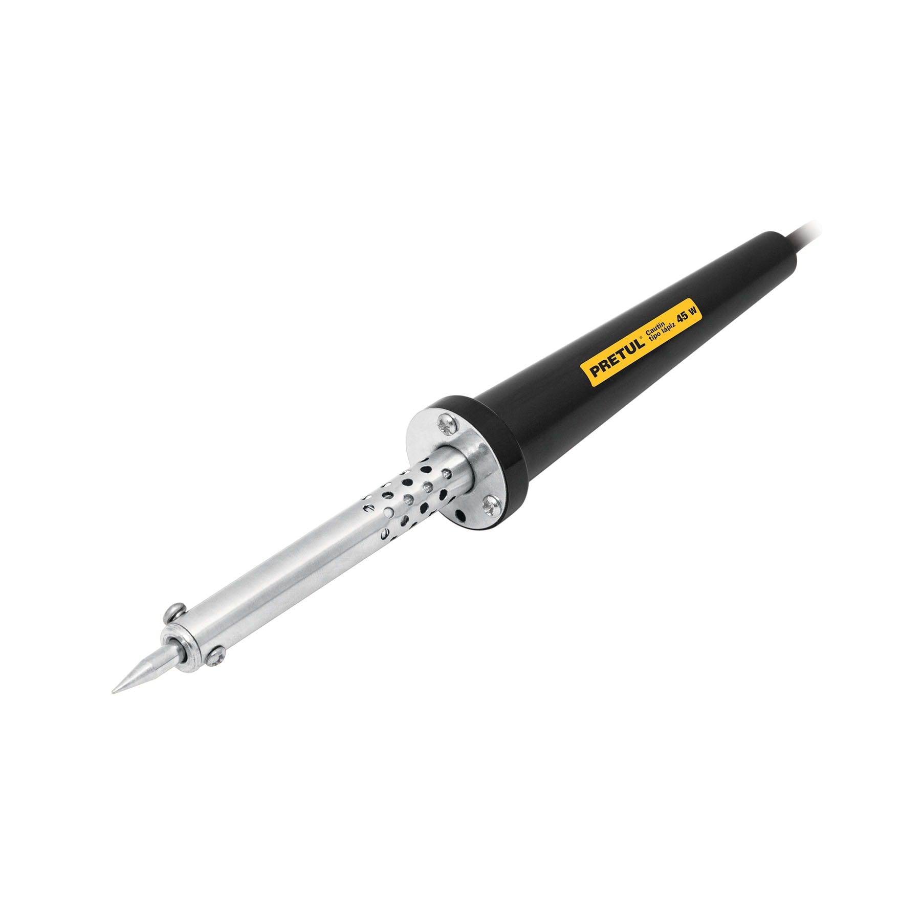 Cautin 45 W tipo lapiz para trabajo medio, Pretul
