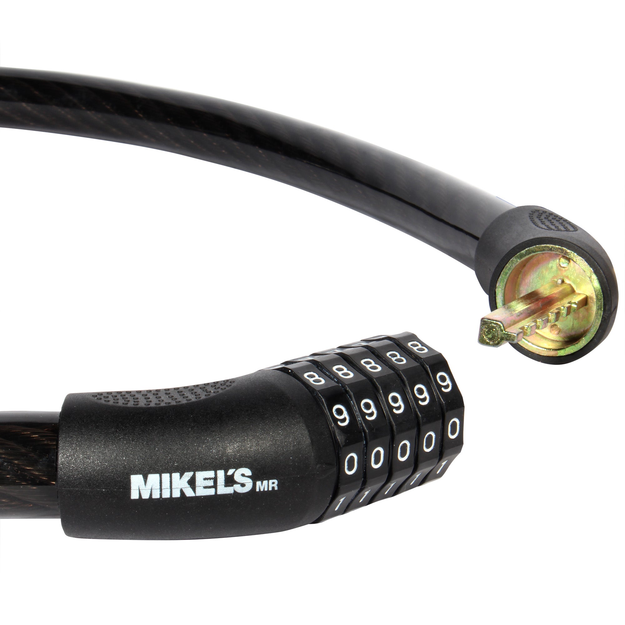 Cable candado de combinación uso rudo (1 mt)