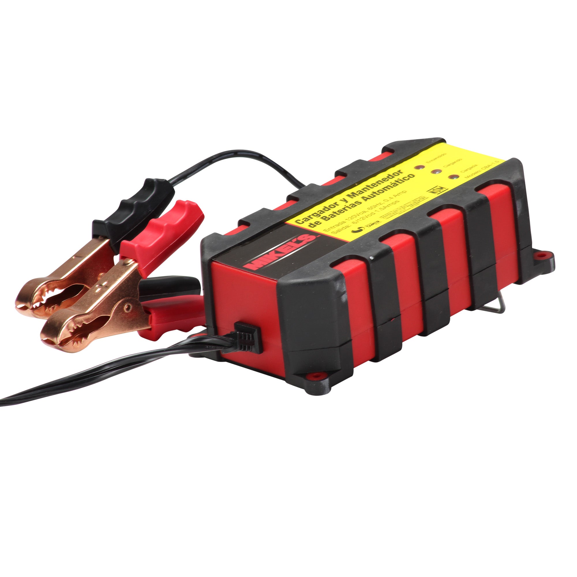 Cargador baterías automático (2 amp)