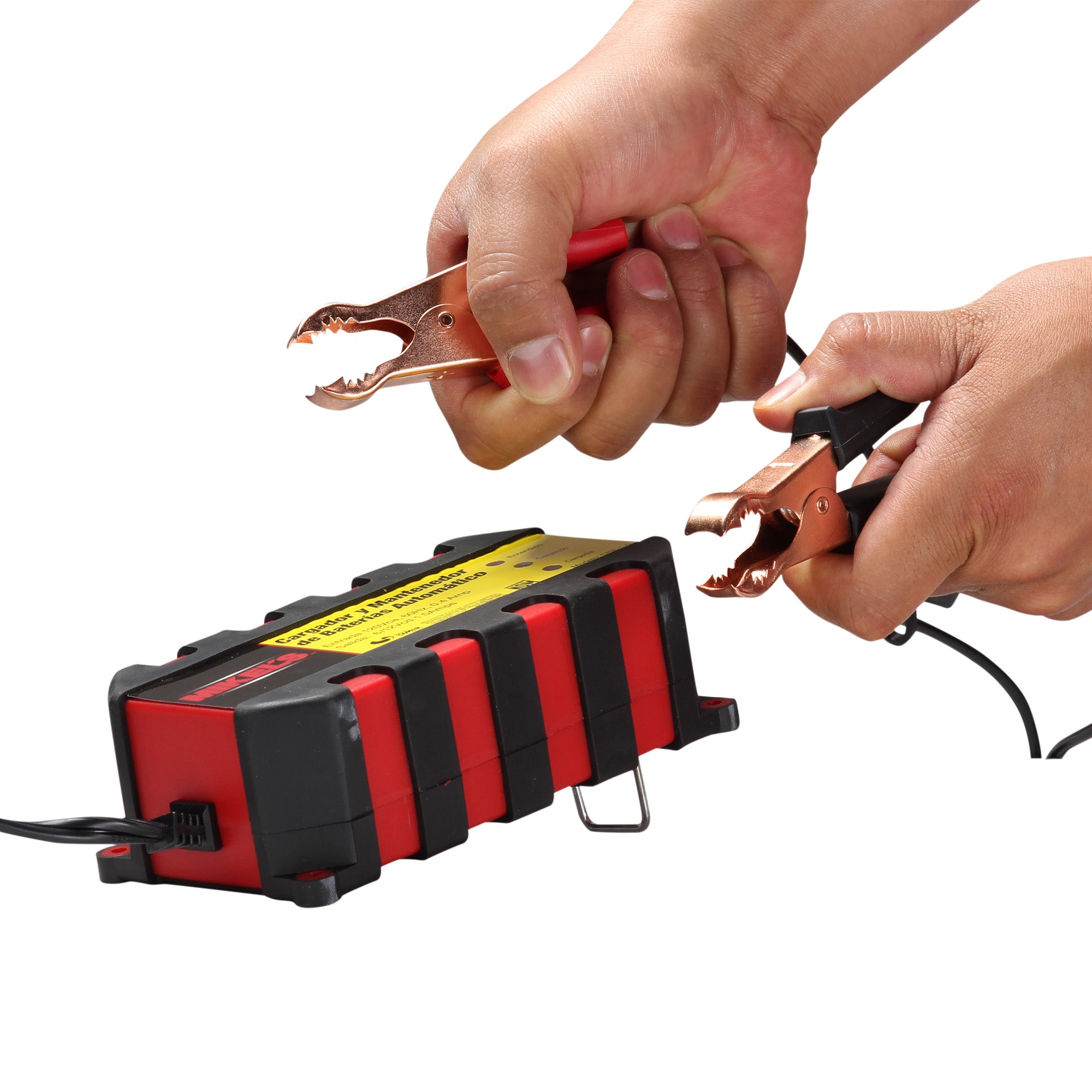 Cargador baterías automático (2 amp)