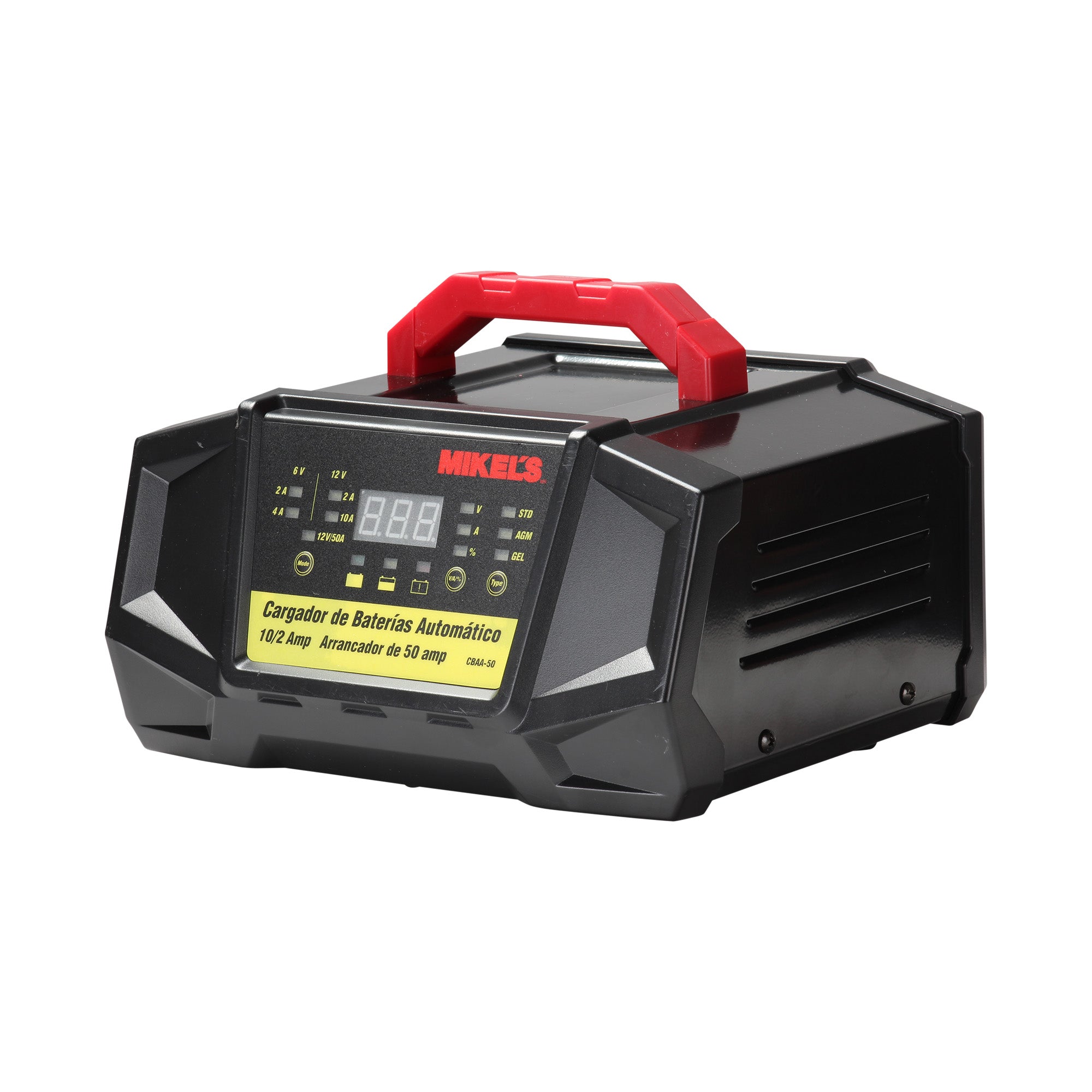 Cargador baterías automático con arrancador (2/10/50 amp)