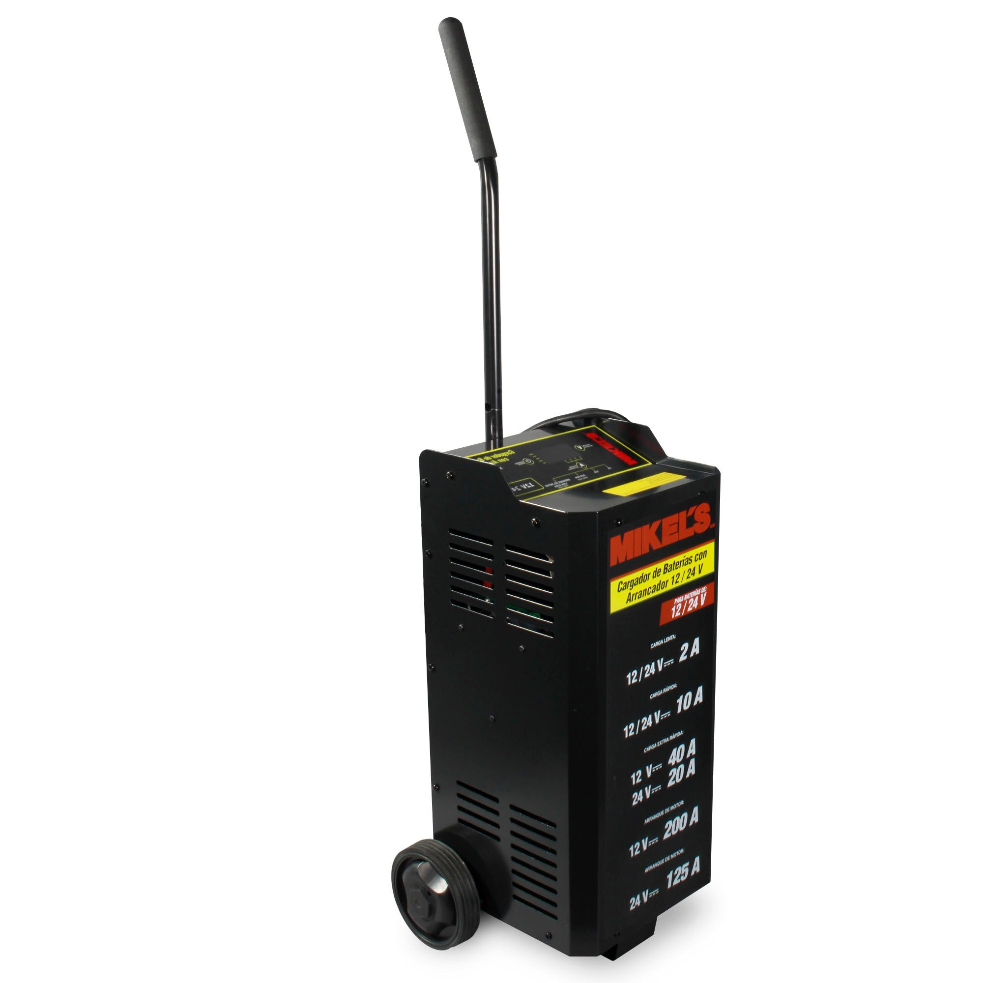 Cargador para baterías 12/24 V con arrancador