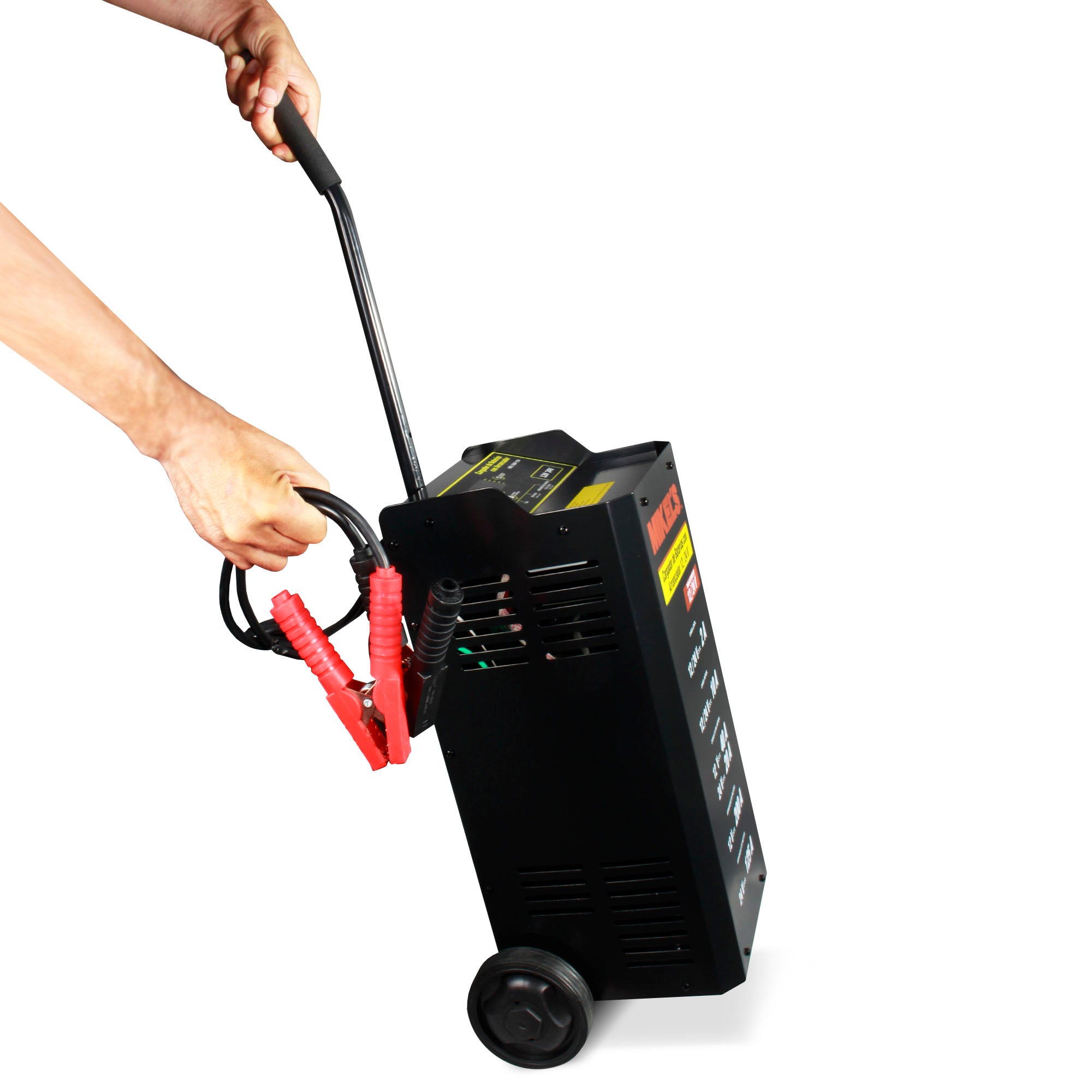 Cargador para baterías 12/24 V con arrancador