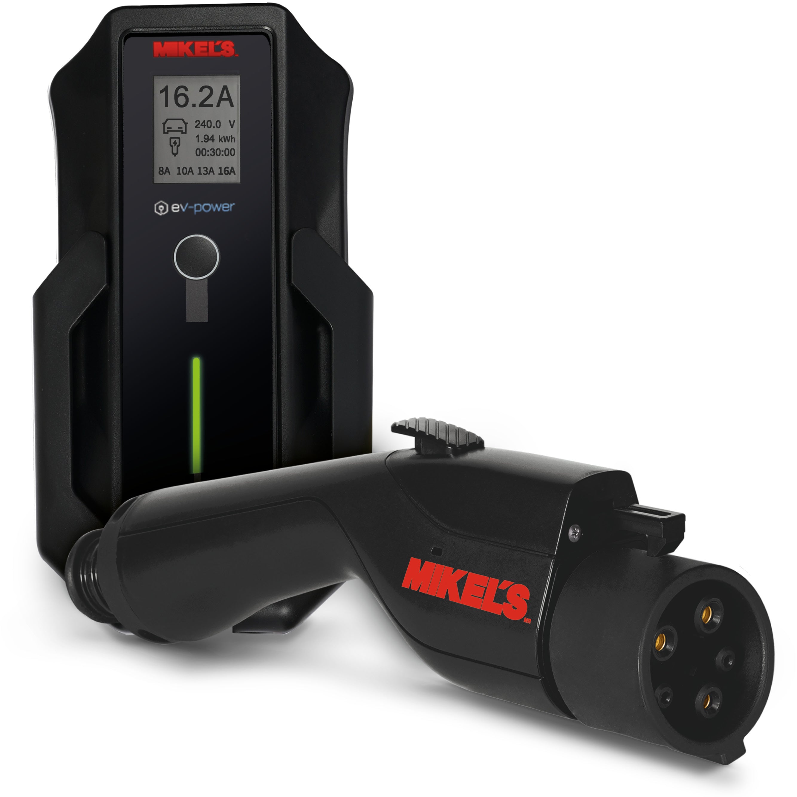 Cargador para auto eléctrico EV, portátil (16 amp)
