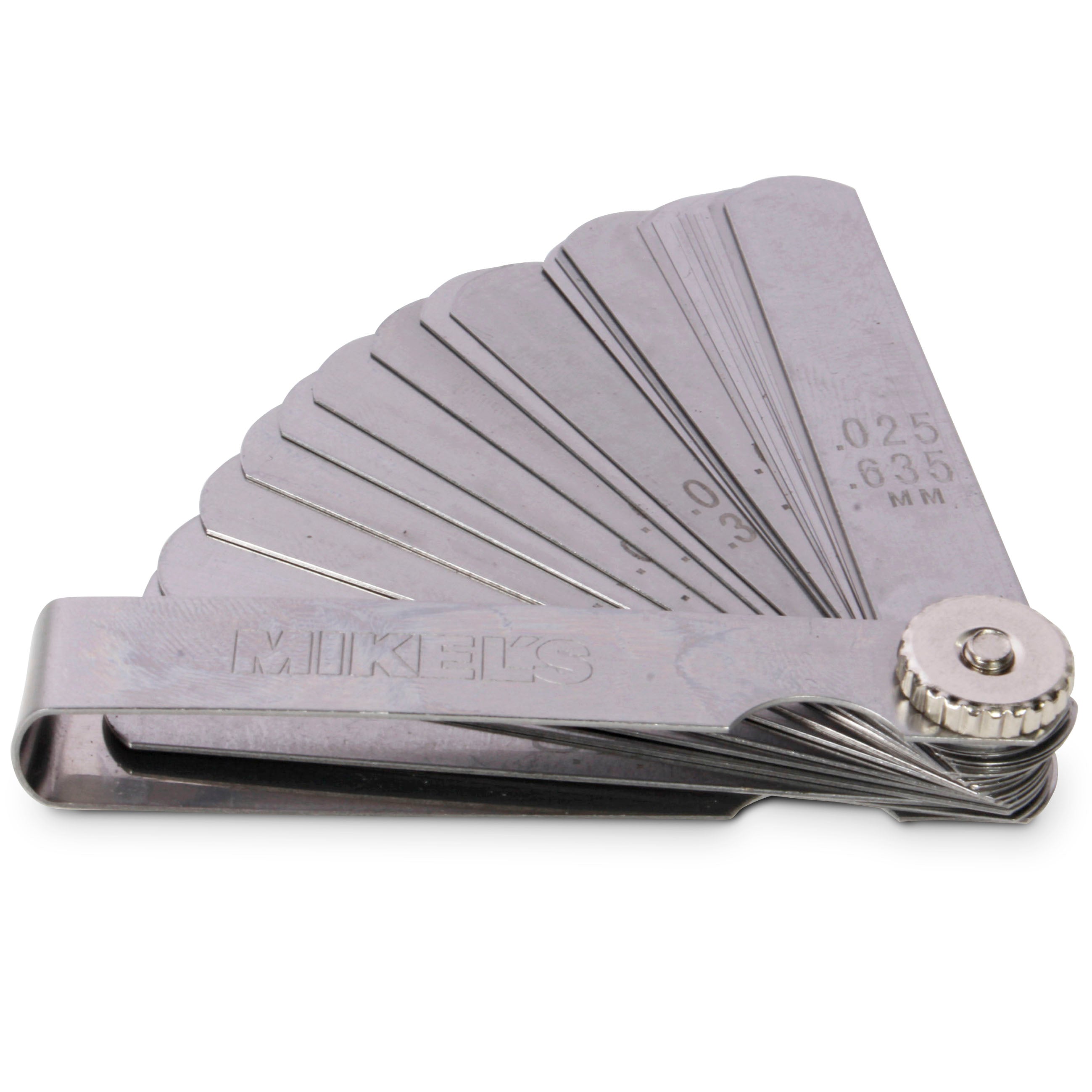 Calibrador para bujías, 26 Hojas