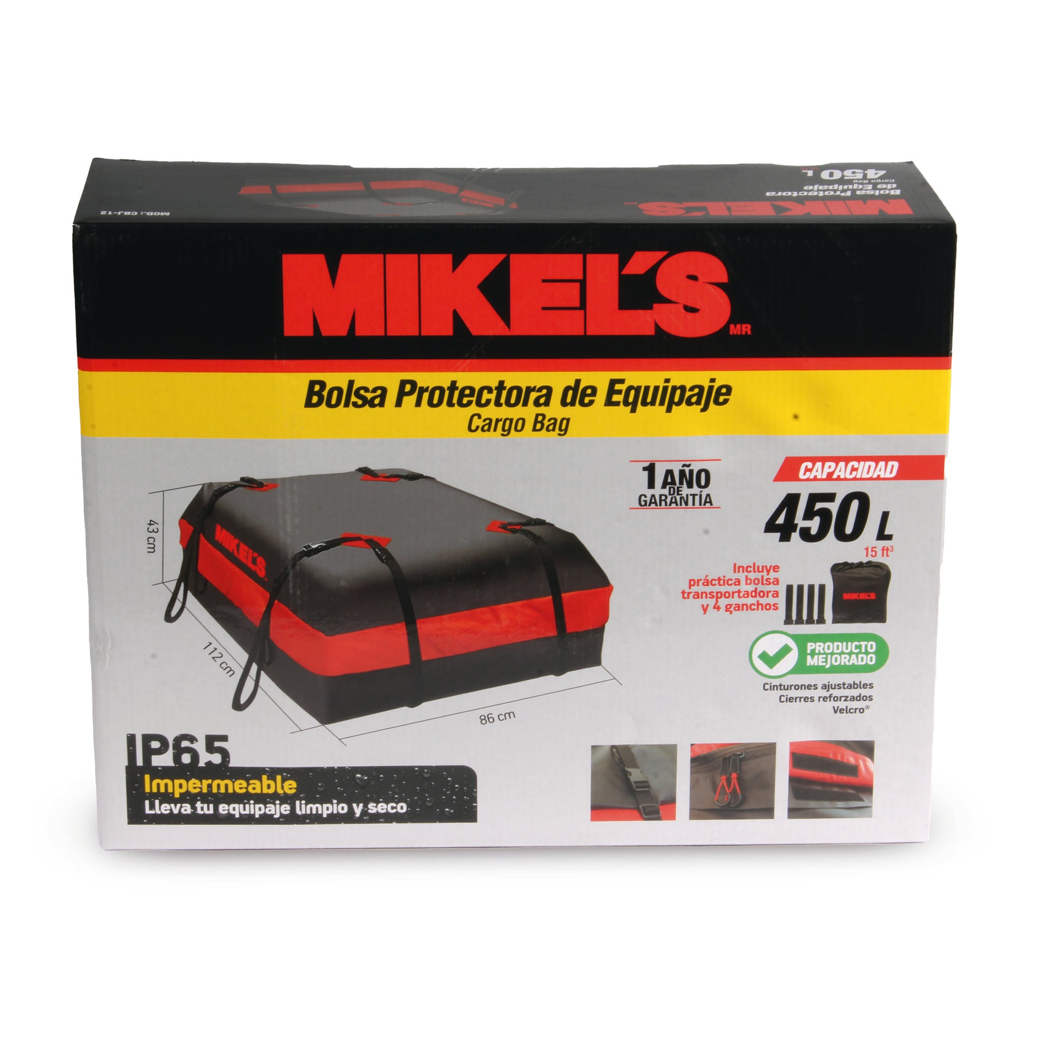 Bolsa protectora de equipaje (450 lts) JUMBO