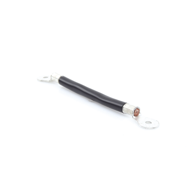 EPCOM POWERLINE - Cable para Baterías, 0.2m, Negro, Calibre 2 AWG con Terminales de Ojo en Ambos Extremos