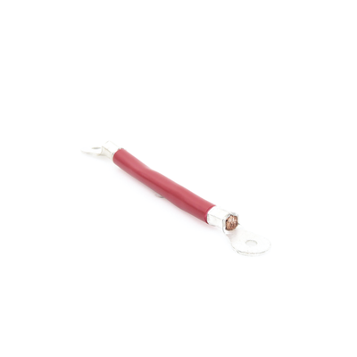 EPCOM POWERLINE - Cable para Baterías, 0.2 m, rojo, Calibre 2 AWG con Terminales de Ojo en Ambos Extremos