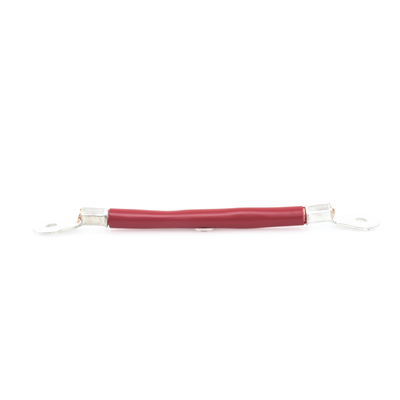 EPCOM POWERLINE - Cable para Baterías, 0.2 m, rojo, Calibre 2 AWG con Terminales de Ojo en Ambos Extremos