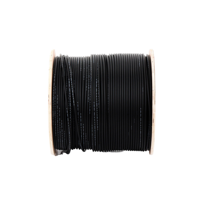 EPCOM POWERLINE - Carrete de 500 Metros / Cable Fotovoltaico Negro / 6mm² (10AWG) / Material COBRE /  2000 Vcc