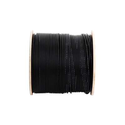 EPCOM POWERLINE - Carrete de 500 Metros / Cable Fotovoltaico Negro / 6mm² (10AWG) / Material COBRE /  2000 Vcc