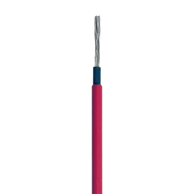 EPCOM POWERLINE - Cable Fotovoltaico Rojo / Cobre Estañado / 6 mm² (10 AWG) / 2000V / Rollo 100m / UL 4703 y TUV