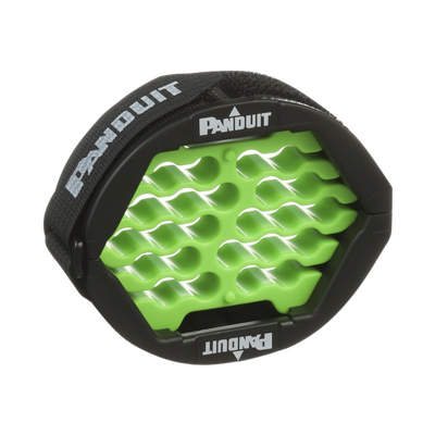 PANDUIT - Herramienta Para Peinado y Organización de Cables, Incluye Organizador Verde Para Diámetros de Cables de 4.6 a 6.3 mm (0.18 a 0.25 Pulgadas) y Amarillo Para 5.9 a 7.9 mm (0.23 a 0.31 Pulgadas)