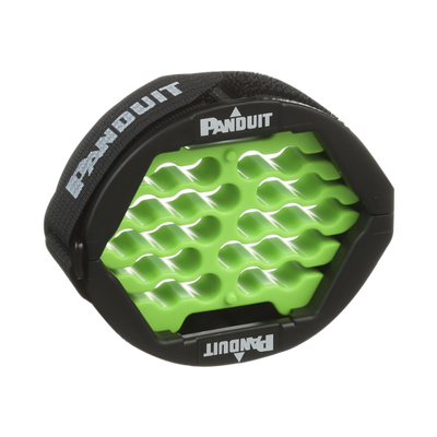 PANDUIT - Herramienta Para Peinado y Organización de Cables, Incluye Organizador Verde Para Diámetros de Cables de 4.6 a 6.3 mm (0.18 a 0.25 Pulgadas) y Amarillo Para 5.9 a 7.9 mm (0.23 a 0.31 Pulgadas)