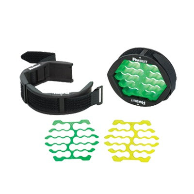 PANDUIT - Herramienta Para Peinado y Organización de Cables, Incluye Organizador Verde Para Diámetros de Cables de 4.6 a 6.3 mm (0.18 a 0.25 Pulgadas) y Amarillo Para 5.9 a 7.9 mm (0.23 a 0.31 Pulgadas)