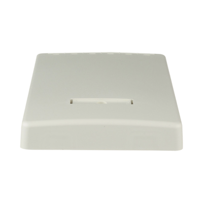 PANDUIT - Caja de Montaje en Superficie, con Accesorio para Resguardo de Fibra Óptica, para 6 Módulos Mini-Com, Color Blanco Mate