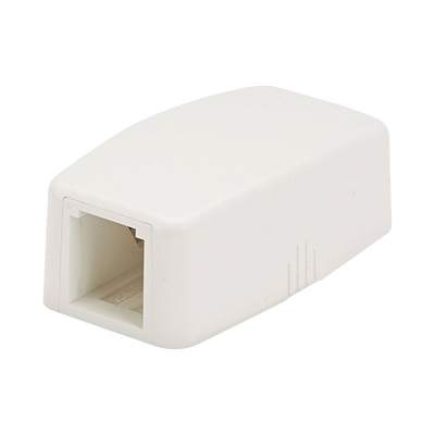 PANDUIT - Caja de Montaje en Superficie, Para 1 Módulo Mini-Com, Color Blanco Mate