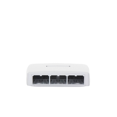 PANDUIT - Caja de Montaje en Superficie, Para 6 Módulos Mini-Com, Color Blanco