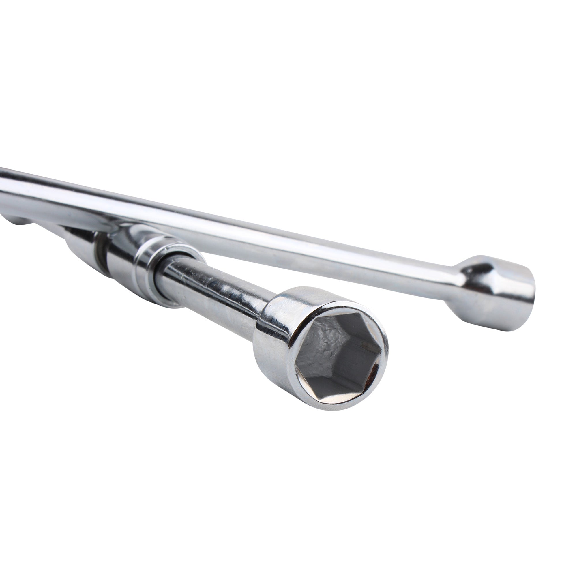 Llave de cruz plegable 14” (13/16” - 3/4” - 17mm - 7/8”)