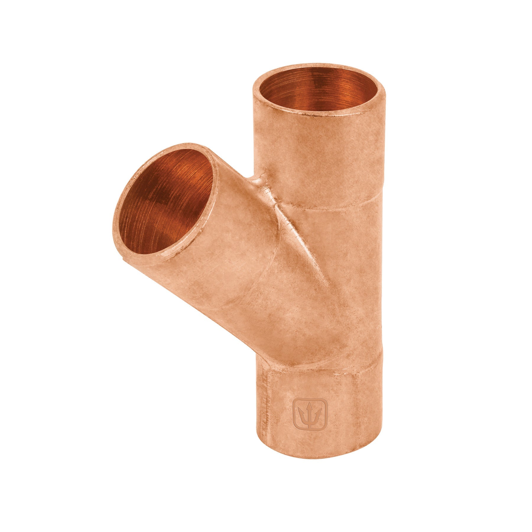 Yee sencilla de cobre 3/4', FOSET