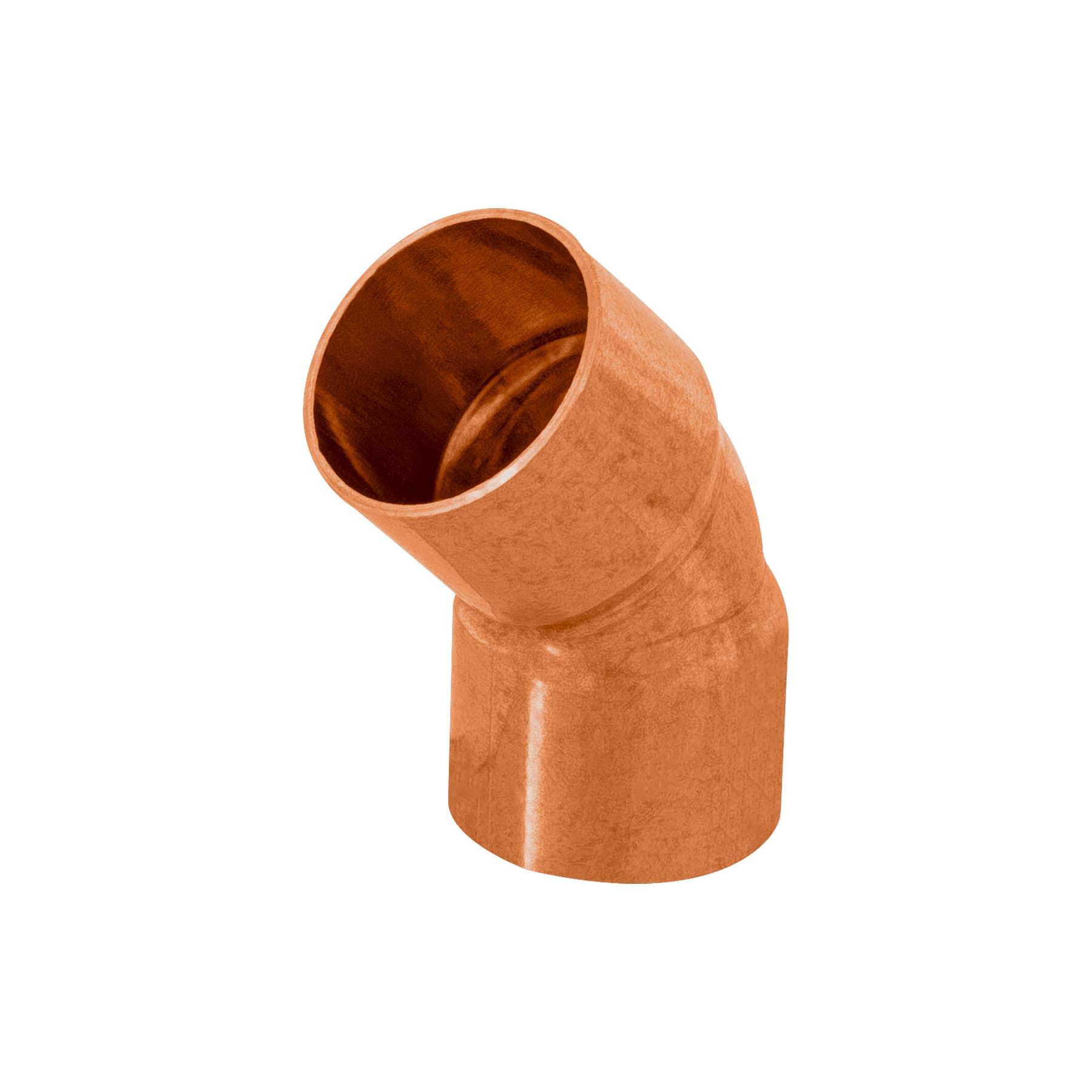 Codo 45¡ de cobre 1/2', FOSET BASIC
