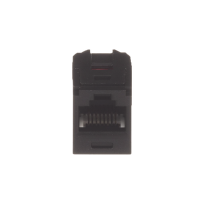 PANDUIT - Módulo Acoplador RJ45 a RJ45, Mini-Com, Categoría 6, Color Negro