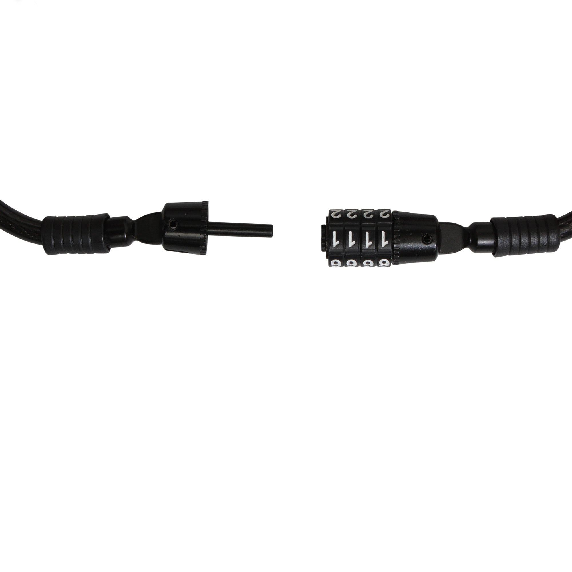 Cable candado de combinación 4 dígitos(1 mt)