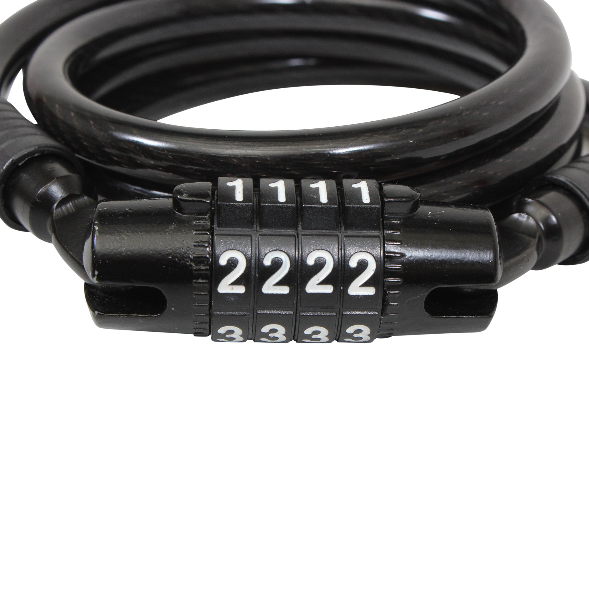 Cable candado de combinación 4 dígitos(1 mt)