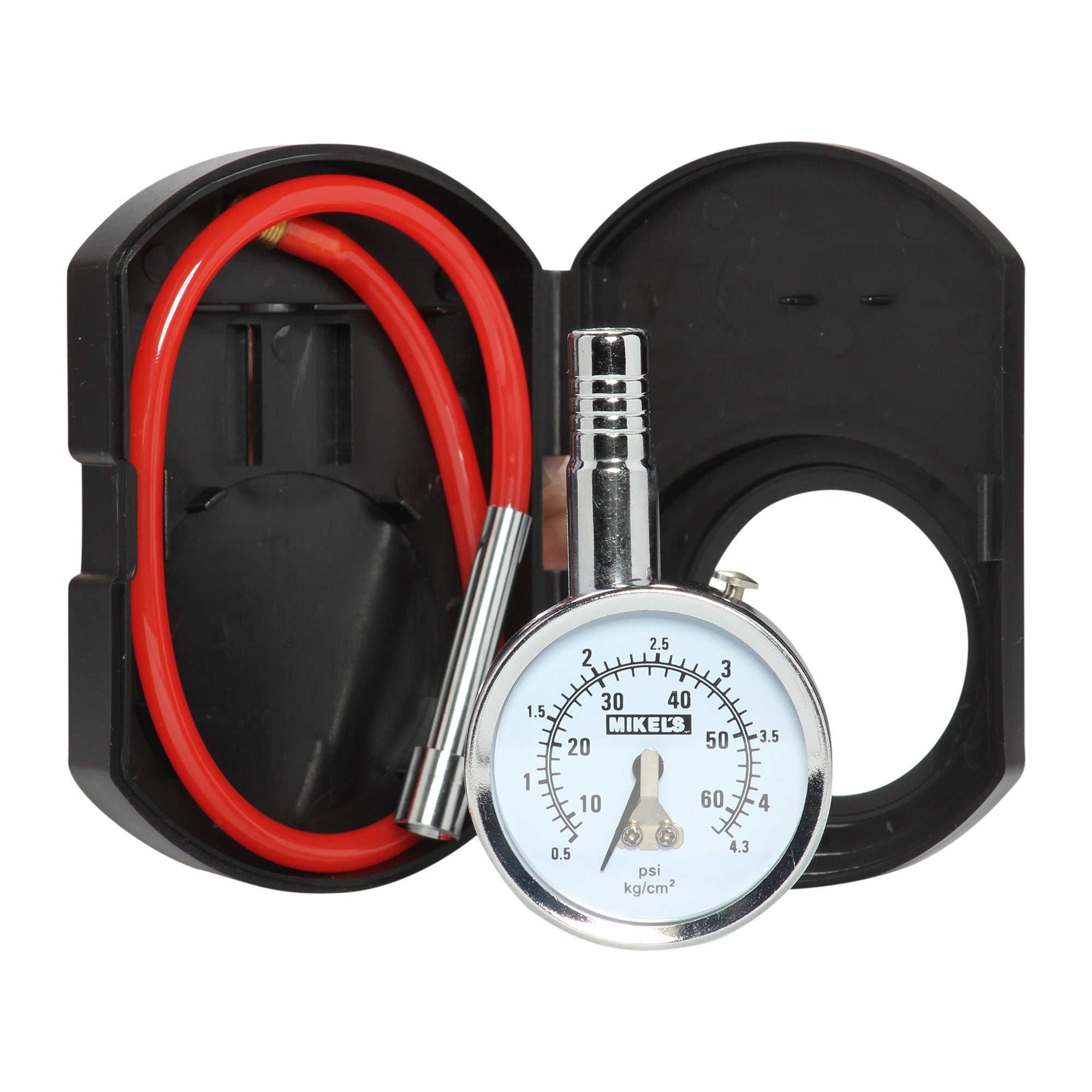 Calibrador de carátula profesional HD cromado rango (0-160 PSI)