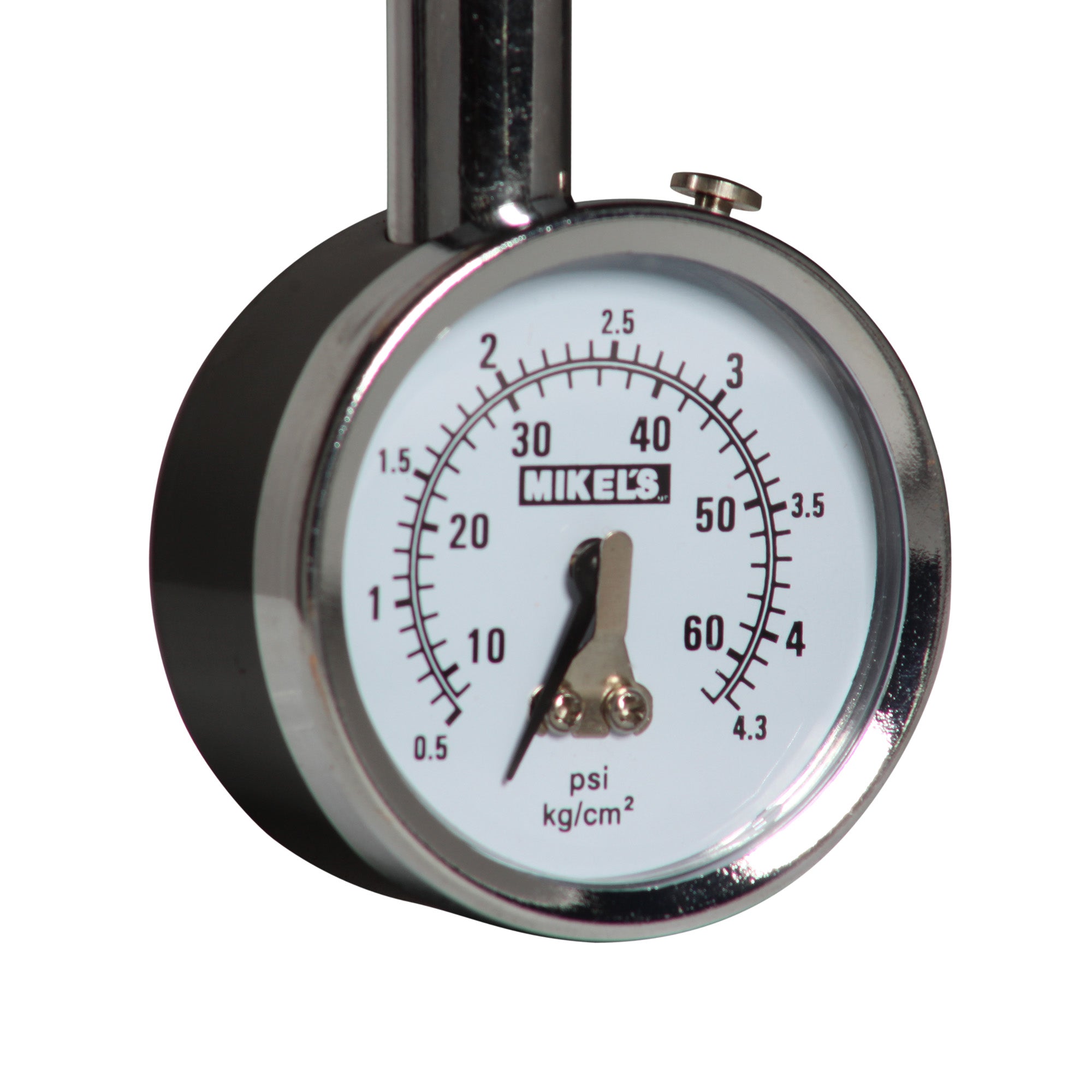 Calibrador de carátula profesional HD cromado rango (0-160 PSI)