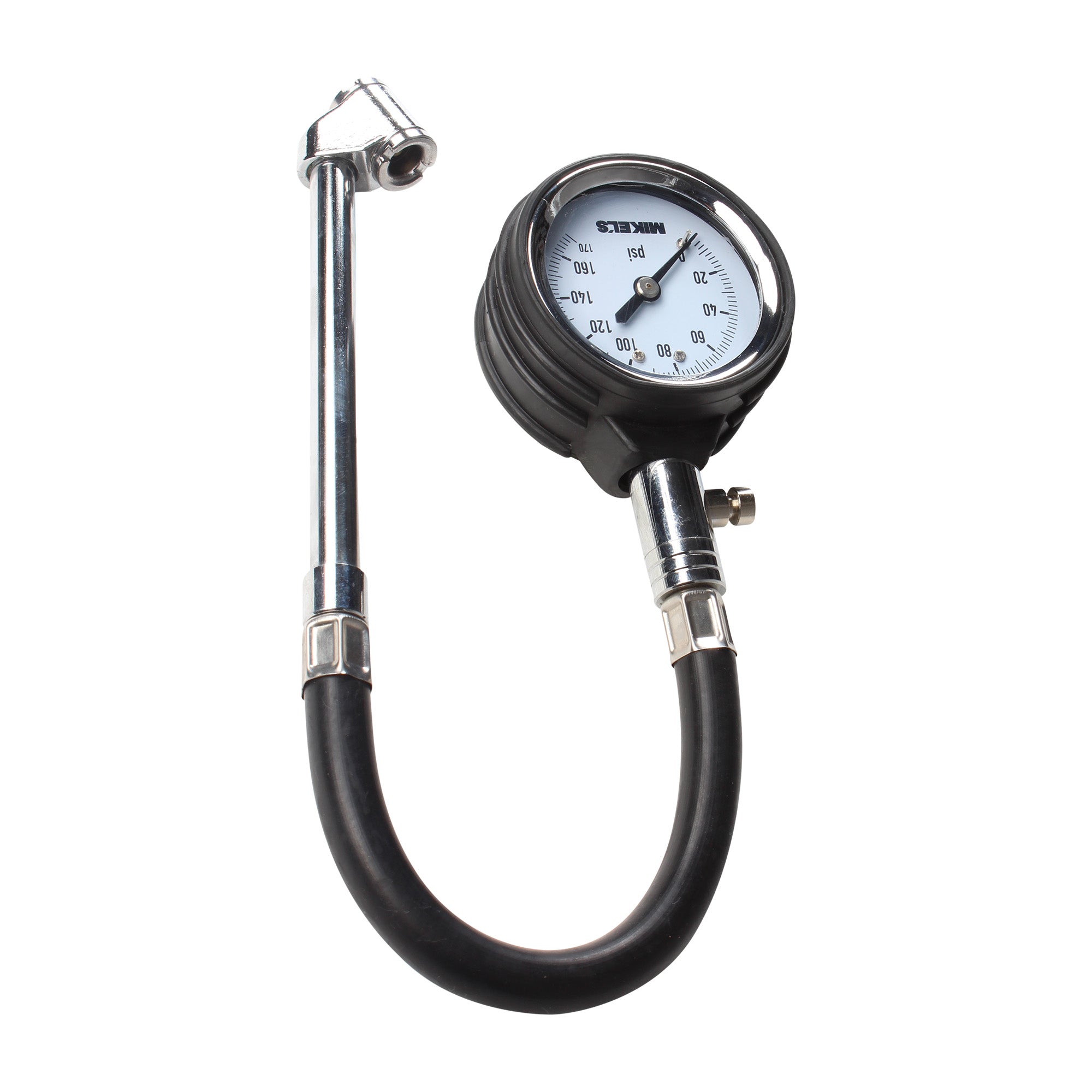 Calibrador de carátula profesional HD con manguera rango (0-160 PSI)