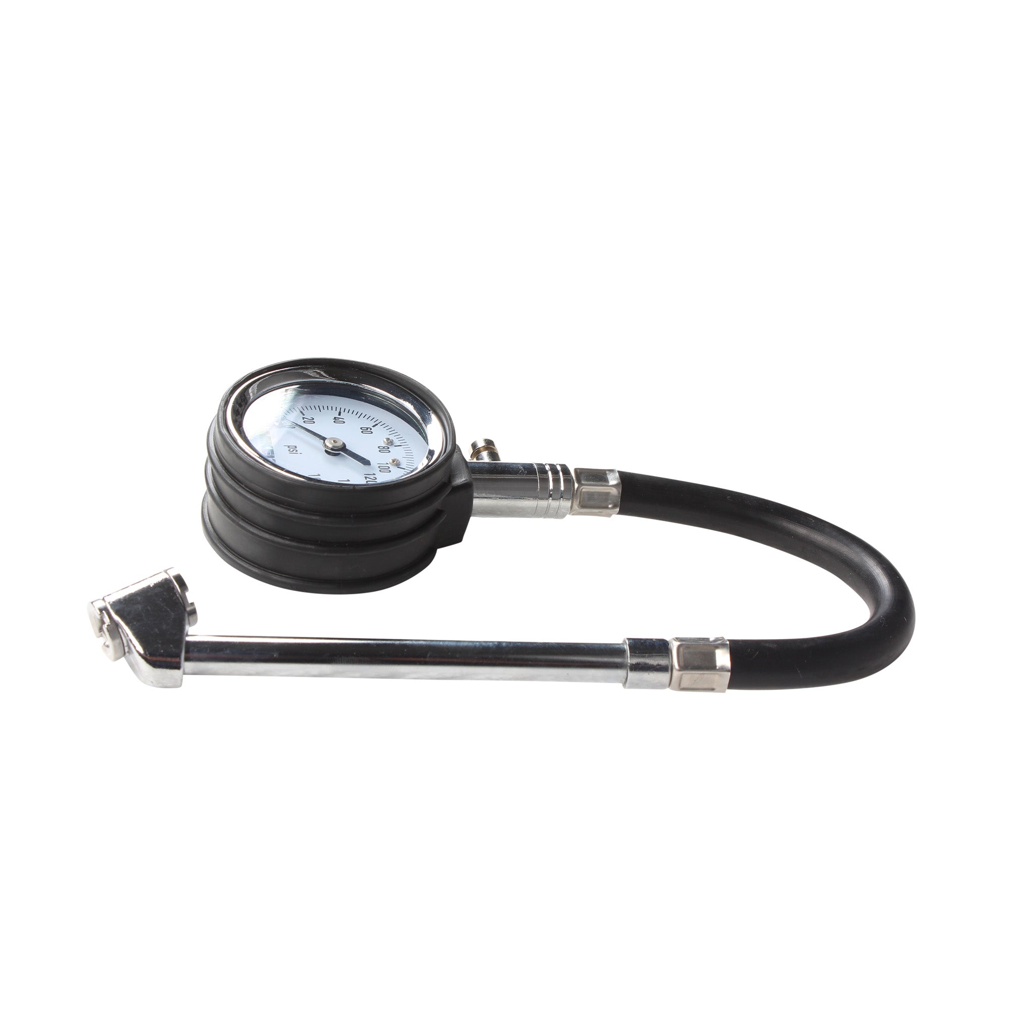 Calibrador de carátula profesional HD con manguera rango (0-160 PSI)