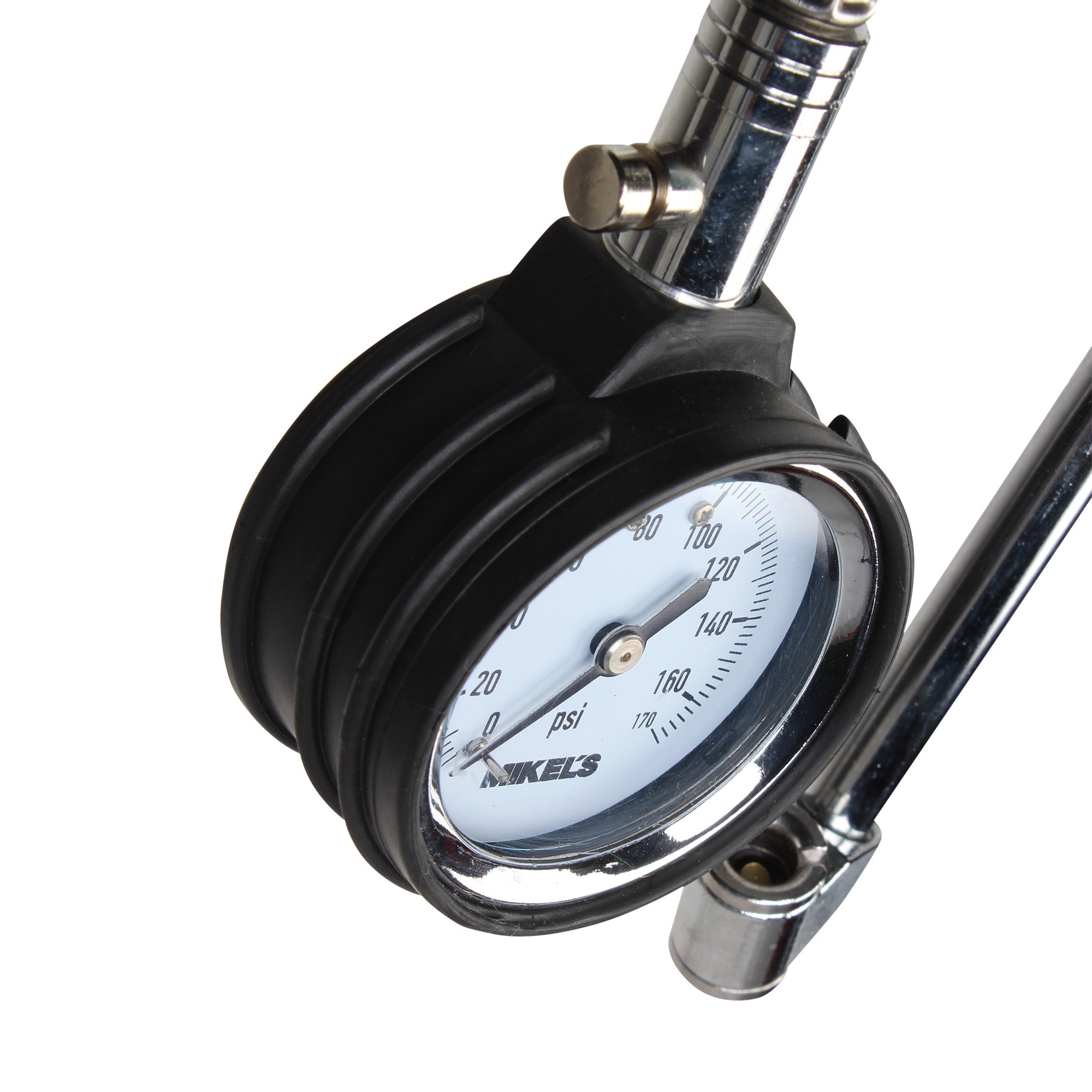 Calibrador de carátula profesional HD con manguera rango (0-160 PSI)