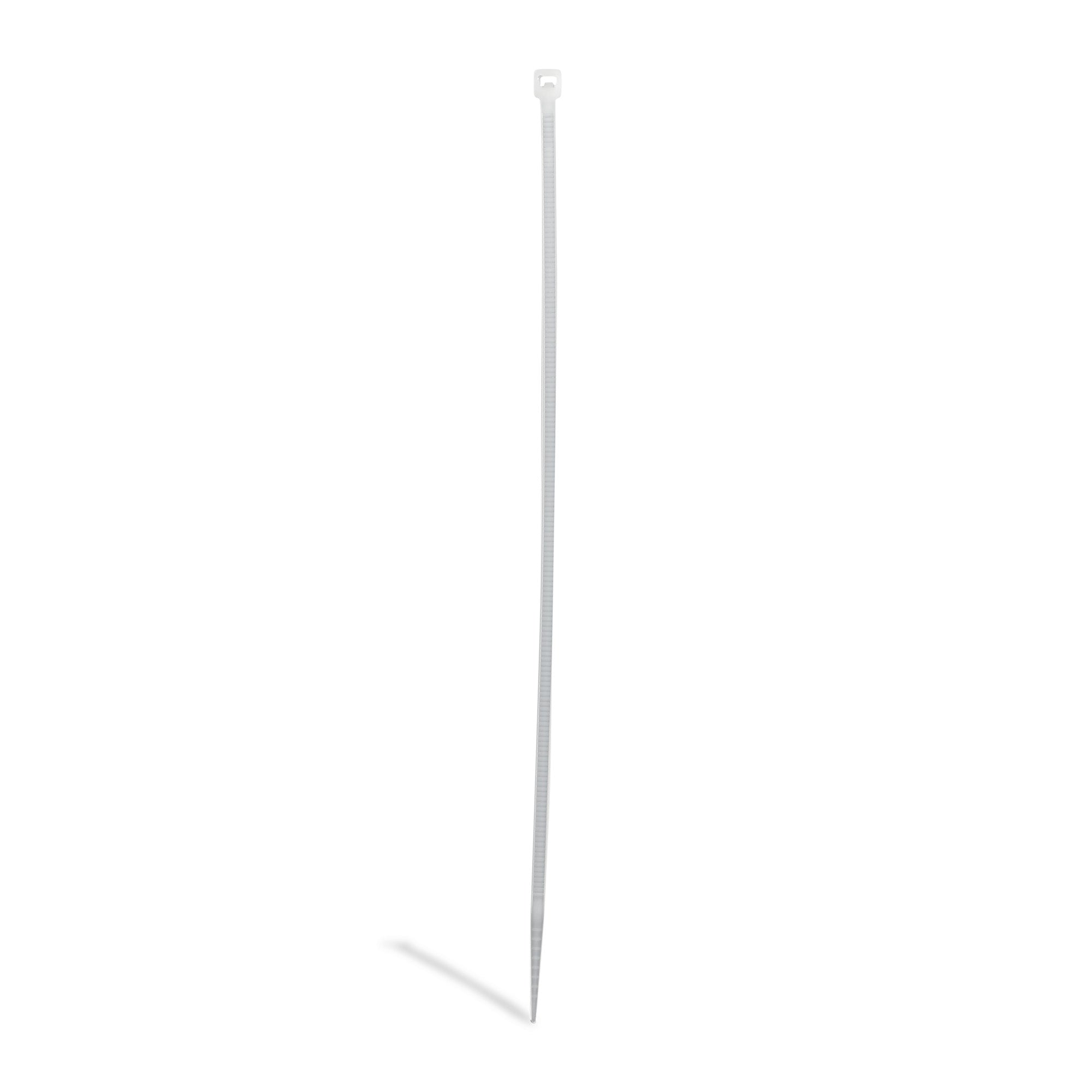 Cinchos de plástico 2.5x150 mm, 100 pzas, Blanco
