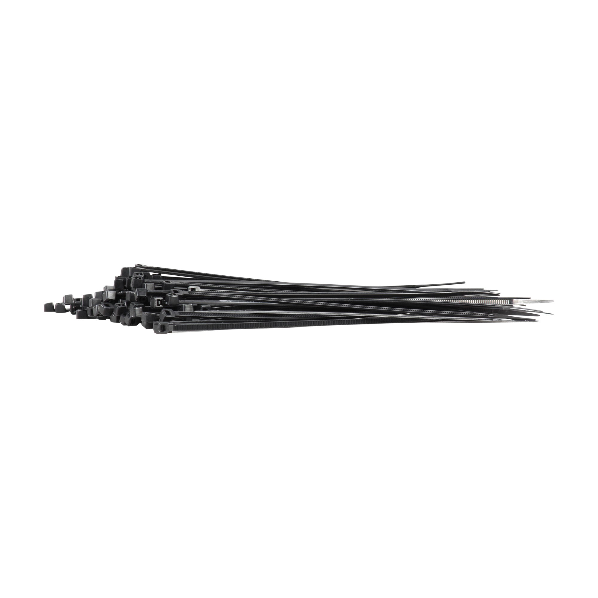 Cinchos de plástico 2.5x150 mm, 100 pzas,  Negro