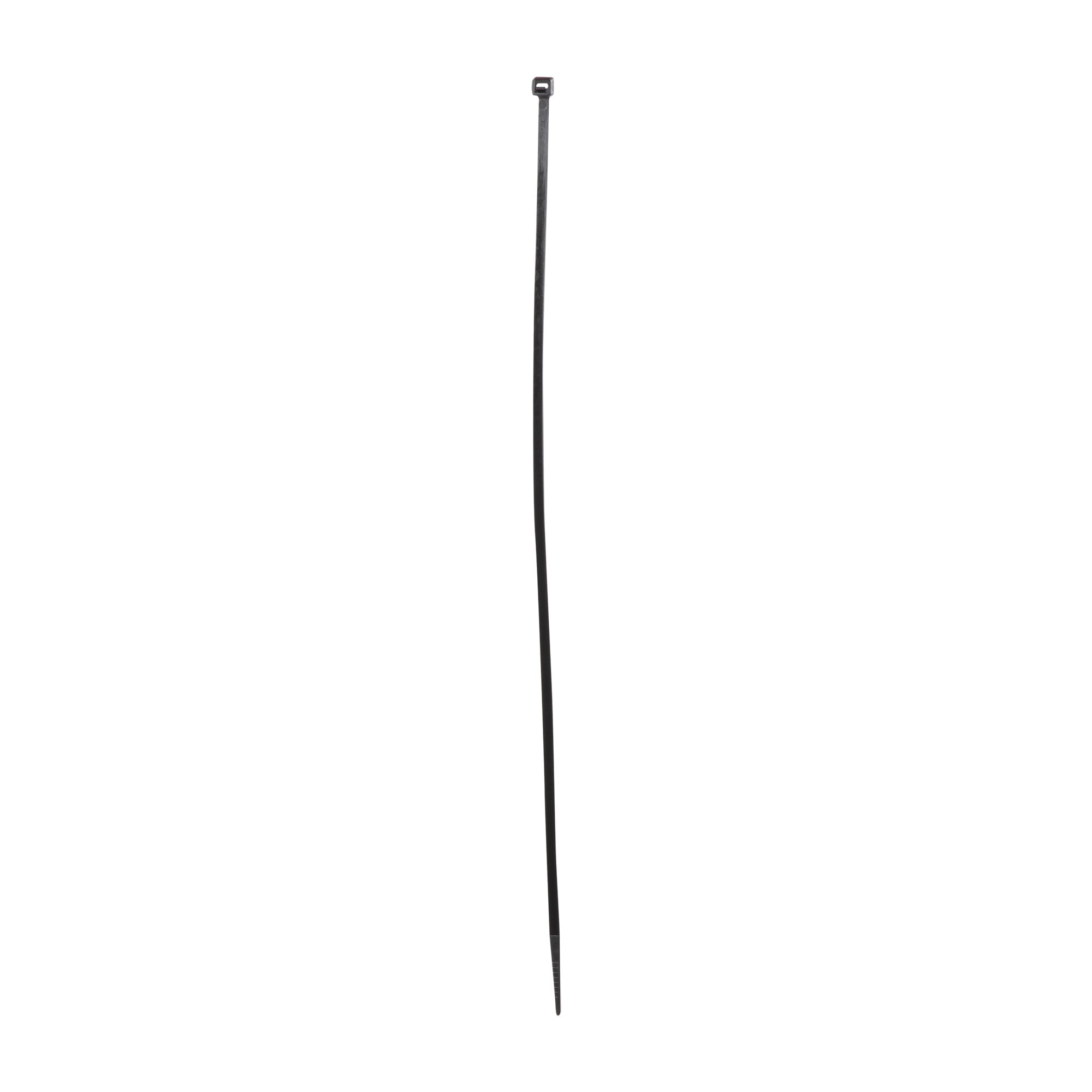 Cinchos de plástico 4.6x300 mm, 100 pzas, Negro