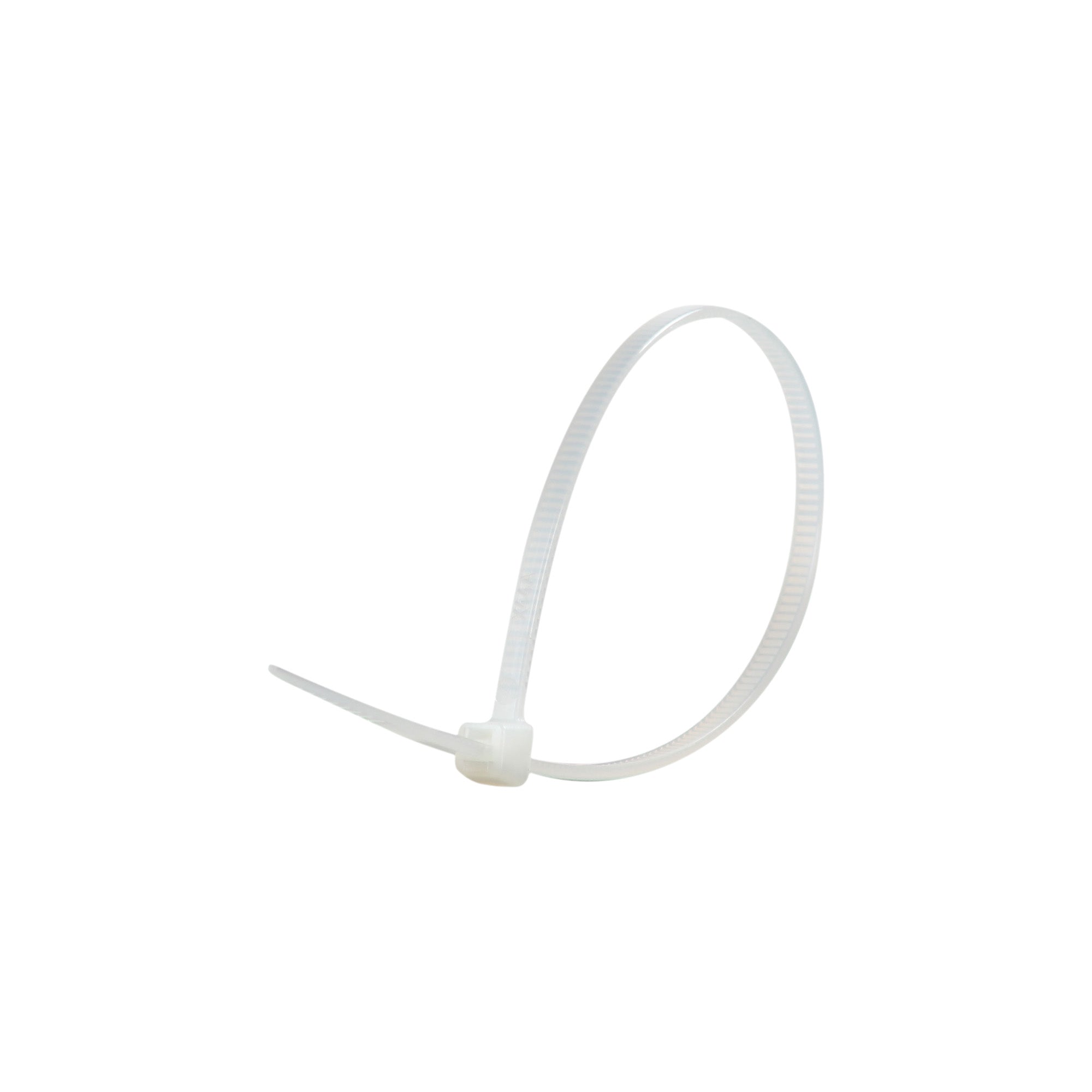 Cinchos de plástico 4.6x370 mm, 100 pzas, Blanco