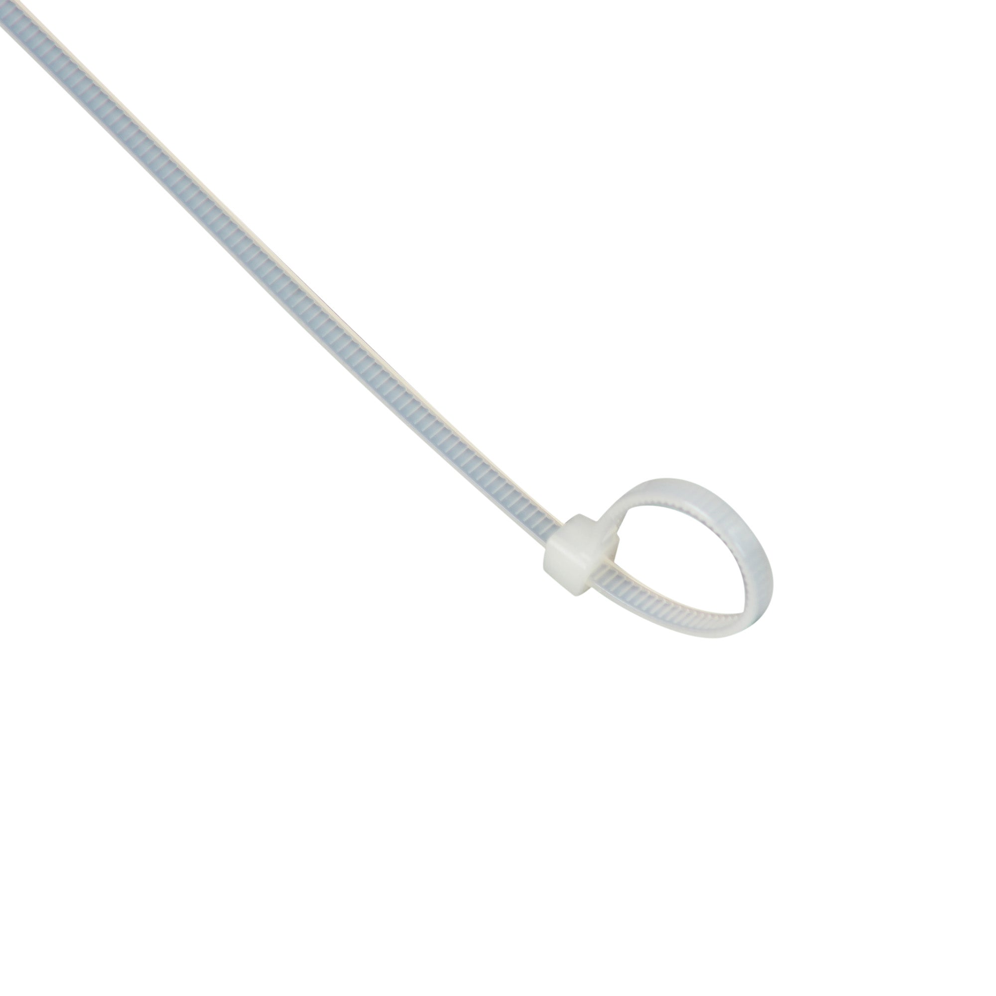 Cinchos de plástico 4.6x370 mm, 100 pzas, Blanco