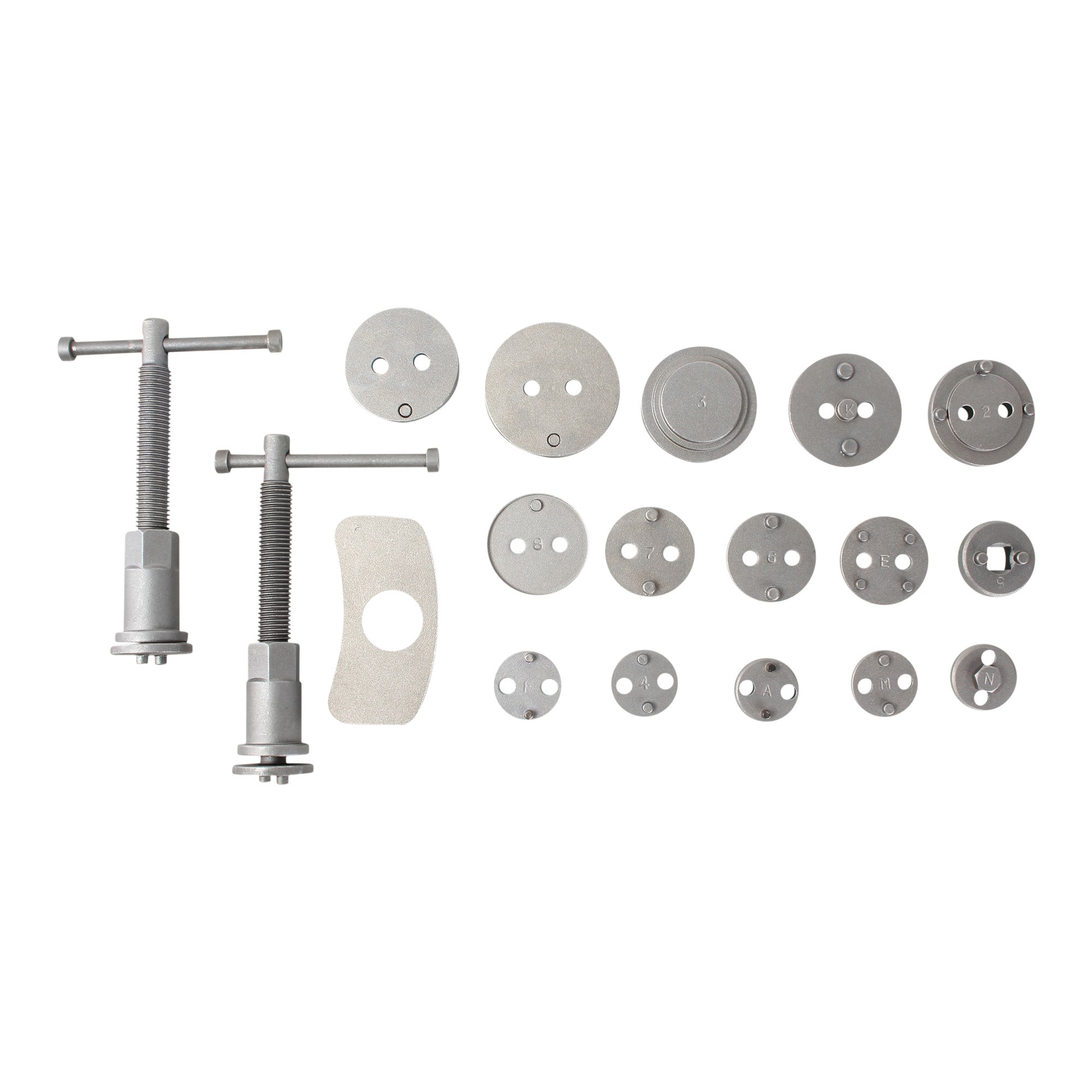 Kit calibrador de discos para frenos